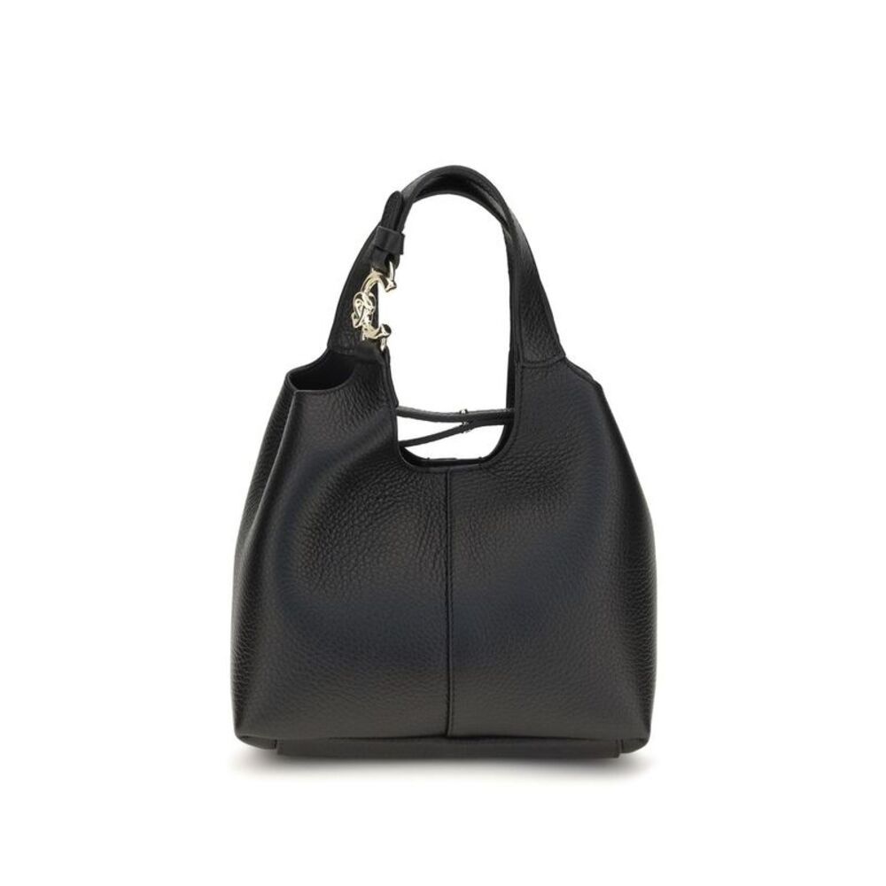 Coccinelle Black Calf Leather Bos Taurus Women's Handbag
